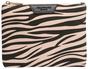 Custodia con stampa animalier Alice Wheeler London - Nera/Zebra