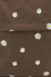 Kind Bag London Hackney RACCHIAZIONE MEDIO RACCOGNITO - Cocoa Brown Daisy