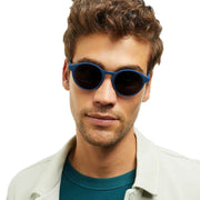 Barner La Marais Sunglasses - Navy Blue/Smoke Grey