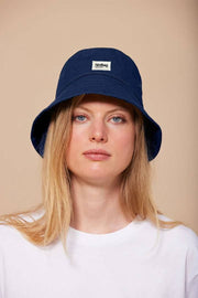 Cappello da pescatore Hindbag Bob - Blu navy