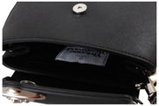 Borsa piccola Vivienne Westwood Hazel Saffiano - Nera