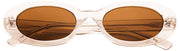 Occhiali da lettura MessyWeekend Lola Blue Light Sun - Marrone/Paloma Beige