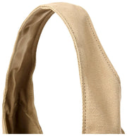 Borsa a tracolla grande in tela di cotone Roka Hoxton - Safari Beige
