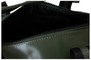 Borsa cilindrica mini classica Fred Perry - Corona d'alloro verde/nera