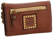 Portamonete Campomaggi Felloniche Stud - Cognac Tan