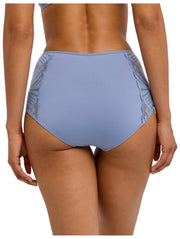 Slip a vita media Falke Delicate Touch - Acciaio blu