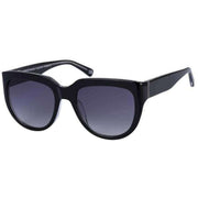 Botaniq Retro Round Sunglasses - Black