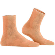 Calzini corti Burlington Chelsea - Arancione pesca