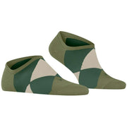 Calzini Burlington Clyde Sneaker - Verde Salvia