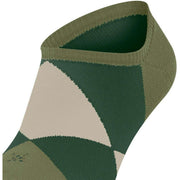 Calzini Burlington Clyde Sneaker - Verde Salvia