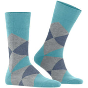 Calzini Burlington Clyde - Key Largo Blu