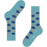 Calzini Burlington Danny - Key Largo Blu