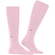 Calzini alti al ginocchio Burlington Dublin - Rosa fiore
