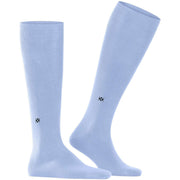 Calzini alti al ginocchio Burlington Dublin - Azzurro
