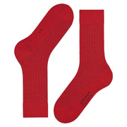 Calzini Burlington Duke Street - Rosso Fuoco