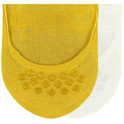 Calzini invisibili Burlington Everyday - Confezione da 2 - Bianco sporco