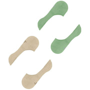 Calzini invisibili Burlington Everyday - Confezione da 2 - Verde persiano