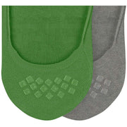 Calzini Burlington Everyday No Show, confezione da 2, colore Fairway Green