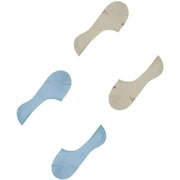 Calzini Burlington Everyday No Show in confezione da 2 - Blu Patagonia