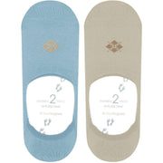 Calzini Burlington Everyday No Show in confezione da 2 - Blu Patagonia