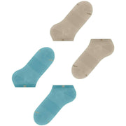 Calzini da ginnastica Burlington Everyday in confezione da 2 - Key Largo Blu
