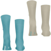 Calzini Burlington Everyday in confezione da 2 - Key Largo Blu