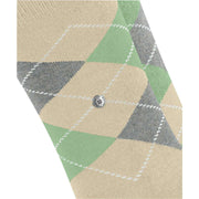 Calzini Burlington Everyday Argyle - Confezione da 2 - Beige crema