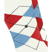 Calzini Burlington Everyday Argyle - Confezione da 2 - Bianco sporco