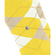 Calzini Burlington Everyday Argyle - Confezione da 2 - Giallo sole