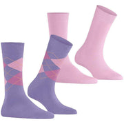 Calzini Burlington Everyday Mix - Confezione da 2 - Lilla