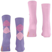 Calzini Burlington Everyday Mix - Confezione da 2 - Lilla