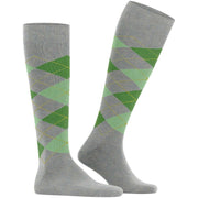 Calzini al ginocchio Burlington King - Grigio chiaro