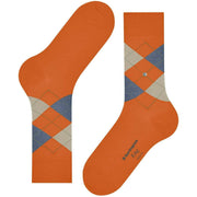 Calzini Burlington King - Arancione carota