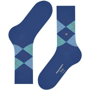 Calzini Burlington King - Kornblau Blu
