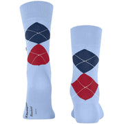 Calzini Burlington Manchester - Blu cielo artico