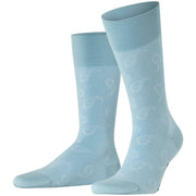 Calzini Burlington Paisley - Blu Patagonia