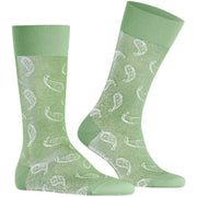 Calzini Burlington Paisley - Verde tranquillo