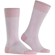 Calzini Burlington Paisley - Rosa sportivo