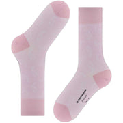 Calzini Burlington Paisley - Rosa sportivo