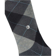 Calzini alti al ginocchio Burlington Queen - Grigio melange