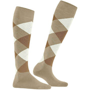 Calzini alti al ginocchio Burlington Queen - Beige perla