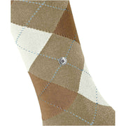 Calzini alti al ginocchio Burlington Queen - Beige perla