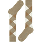 Calzini alti al ginocchio Burlington Queen - Beige perla