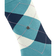 Calzini Burlington Queen - Key Largo Blu