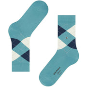 Calzini Burlington Queen - Key Largo Blu