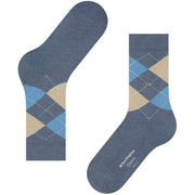 Calzini Burlington Queen - Jeans chiari blu