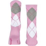 Calzini Burlington Rib Courtside - Rosa sportivo