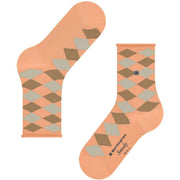 Calzini corti Burlington Sandy - Arancione pesca