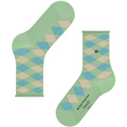 Calzini corti Burlington Sandy - Verde tranquillo