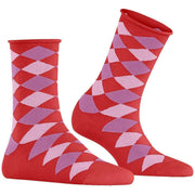 Calzini corti Burlington Sandy - Rosso tulipano